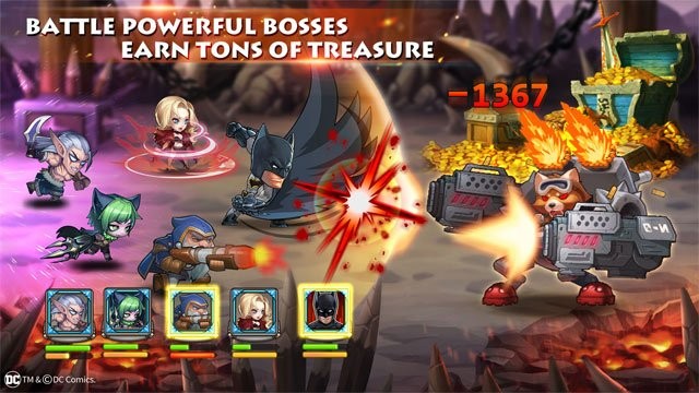 Đánh bại boss hùng mạnh để kiếm kho báu giá trị