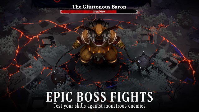 Chiến đấu với trùm mạnh mẽ trong game Soul Huntress: Roguelike