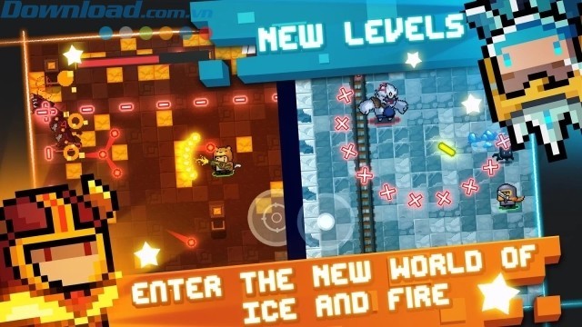 Bước vào thế giới lửa và băng