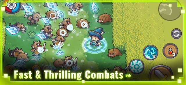 Soul Knight Prequel cho bạn tham gia vào các trận chiến ly kỳ, nhịp độ nhanh