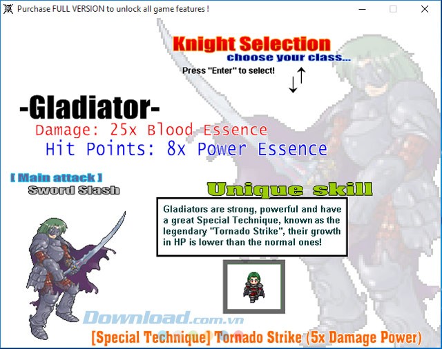 Nhân vật trong Soul Knights RPG