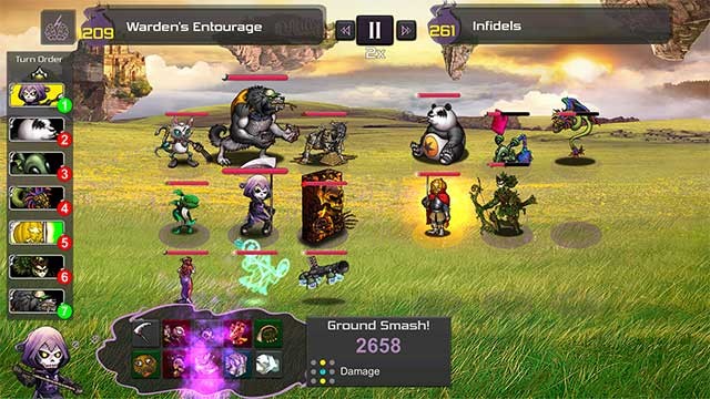 Tham gia nhiều trận chiến vui nhộn và đặc sắc