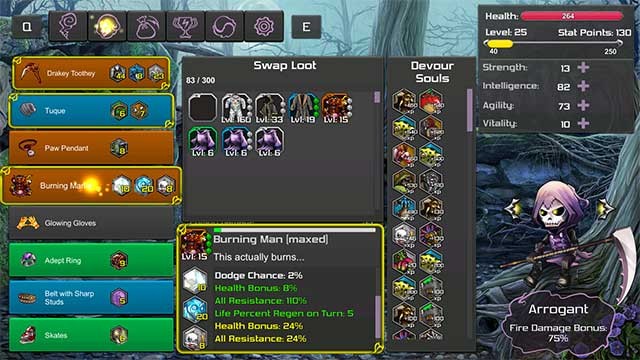 Soul Reaper có hơn 80 sinh vật để thu thập