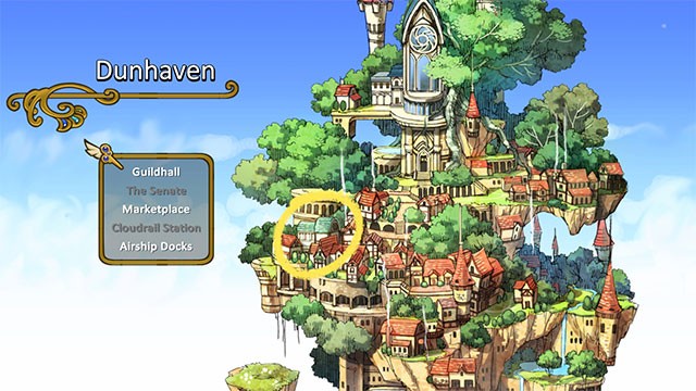 Chinh phục từng khu vực khác nhau trên bản đồ rộng lớn của game Soul Saga