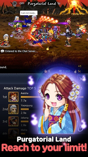 Nâng cấp anh hùng ngay cả khi bạn không đăng nhập game