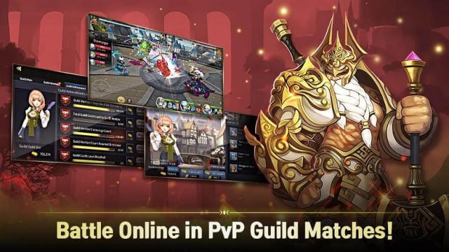 Chiến đấu trong các trận PvP sôi nổi