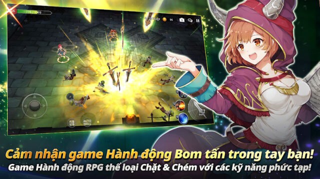 Hành động chặt chém ngoạn mục