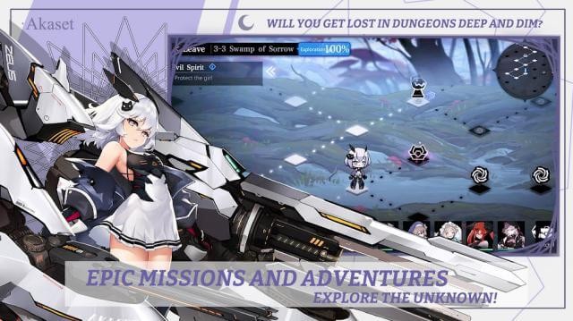 Chinh phục hầm ngục cùng các chiến binh anime dễ thương trong game Soul Tide