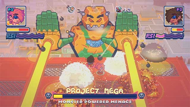 Chế độ co-op có kẻ thù và trùm với sức mạnh độc đáo