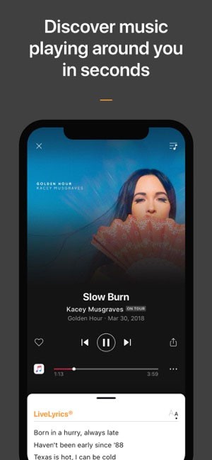 SoundHound là ứng dụng nhận diện bài hát qua giai điệu