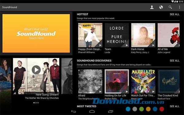 SoundHound Infinity cho Android