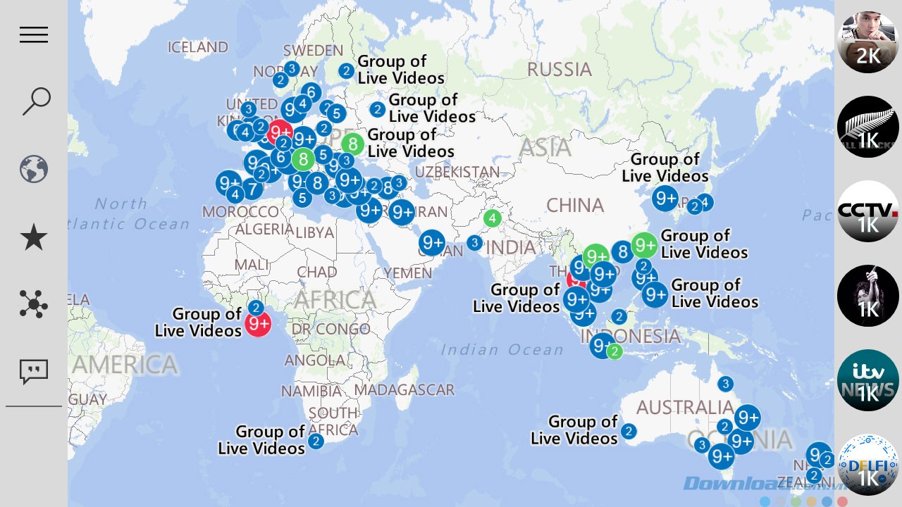 Hình ảnh ứng dụng trên điện thoại