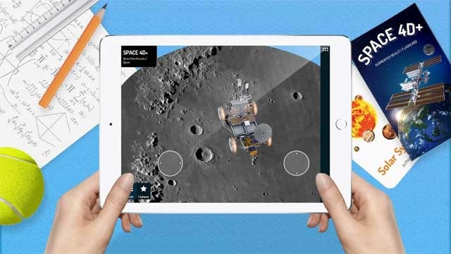 Khám phá các hành tinh ngay trong trước mắt bạn với Space 4D+ Android