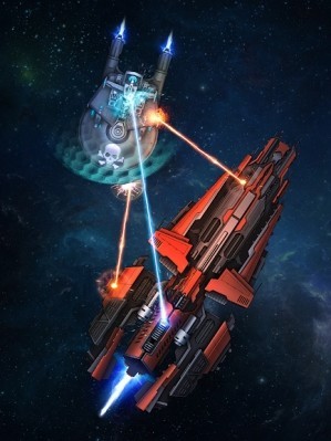 Đưa phi thuyền lên đấu trường và chiến đấu với đối thủ khác