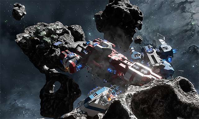 Game Space Engineer 2 được đặt trong môi trường sandbox thế giới mở nhấn mạnh vào sự sáng tạo