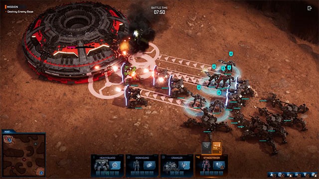 Tạo nên một đội hình mech hoàn hảo với những cỗ máy chiến đấu tinh nhuệ, sở hữu công nghệ tiên tiến nhất