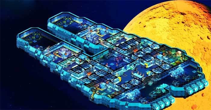 Game mô phỏng xây dựng tàu vũ trụ Space Haven