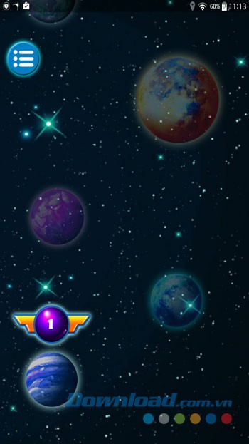 Lựa chọn thiên hà và bắt đầu chơi