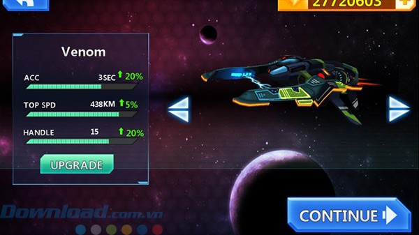 Chọn một con tàu để đua