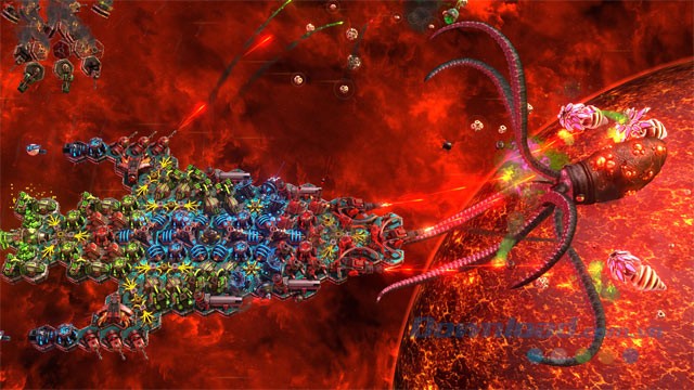 Tham gia vào các trận chiến quyết liệt trong game chiến thuật Space Run Galaxy cho máy tính