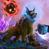 Space Tail Demo: Game Thám Hiểm Vũ Trụ Cùng Chú Chó Phi Hành Gia