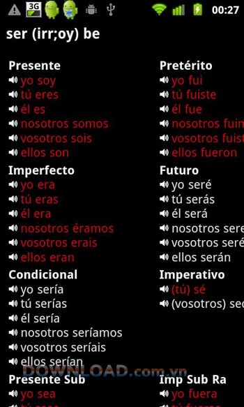 Spanish Verbs
