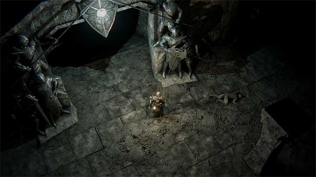 Nâng cấp các kỹ năng của anh hùng trong khi khám phá ngục tối