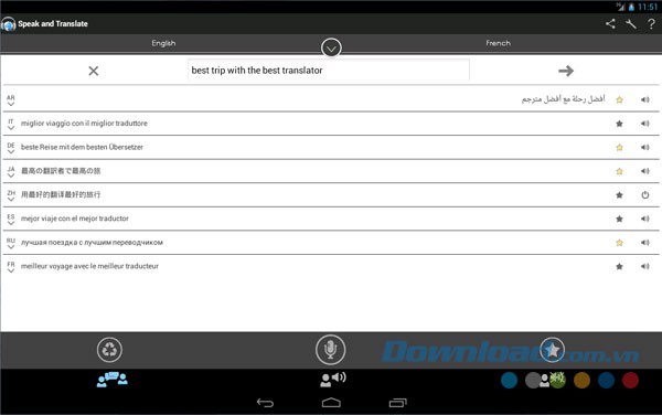 Speak and Translate for Android