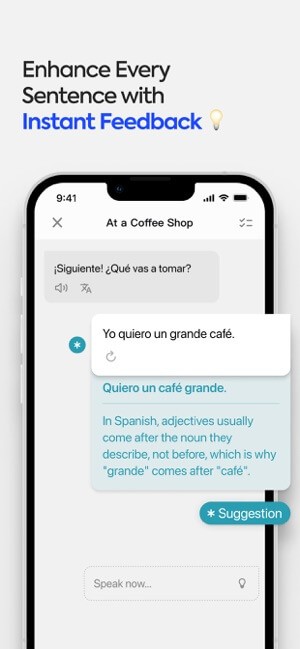Nhận phản hồi ngay lập tức nhờ AI