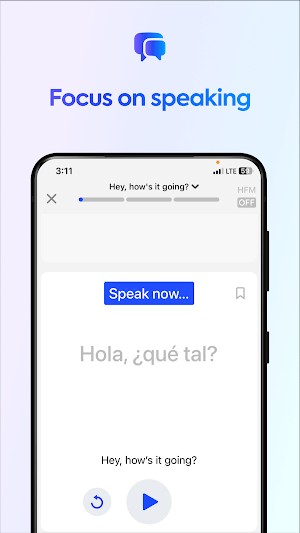 Tập trung vào luyện kỹ năng nói