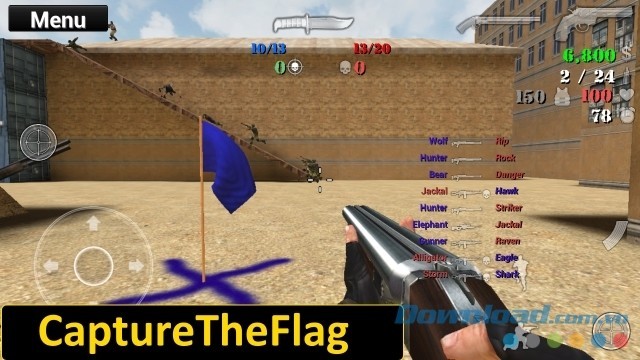 Ngắm bắn chính xác và tiêu diệt mục tiêu