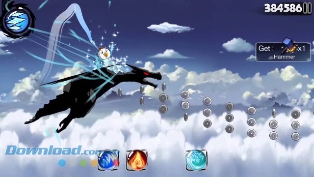 Rồng chiến trong game Speedy Ninja