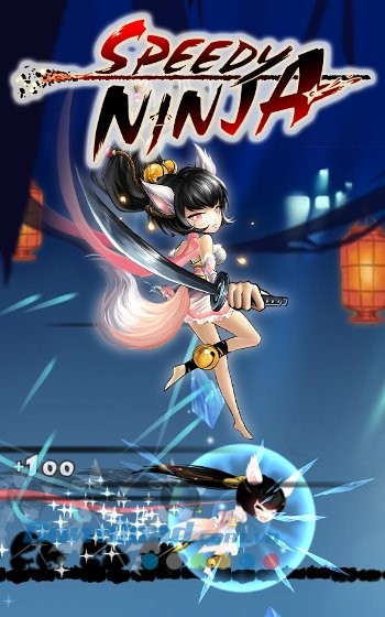 Nhân vật Kitari trong game Speedy Ninja