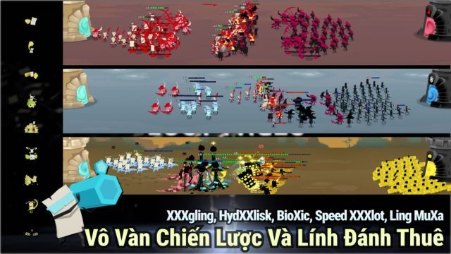 Vô vàn chiến lược và lính đánh thuê