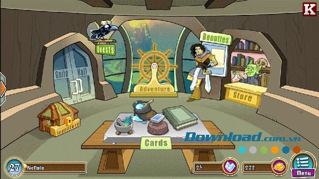 Mua thêm các thẻ bài mới hoặc thêm hoạt động mới trong Shop