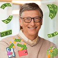 Spend Bill Gates' Money - Game Tiêu Tiền Bill Gates