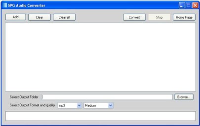 SPG Audio Converter