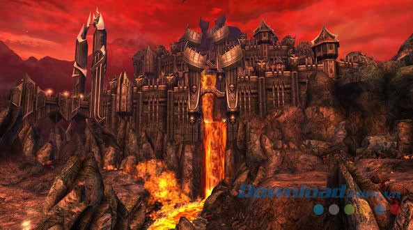 Lâu đài kì vĩ trong game