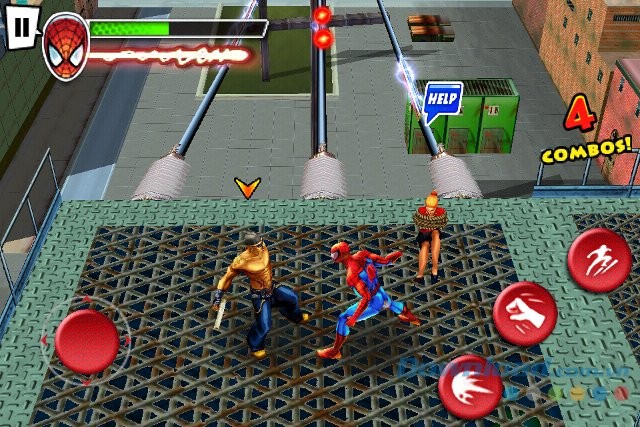 Chiến đấu tại nhiều bối cảnh đẹp trong thành phố New York