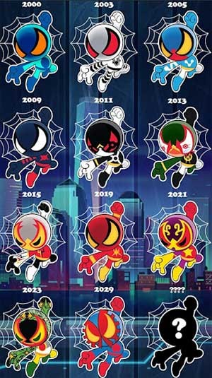 Nhiều skin nhân vật để lựa chọn