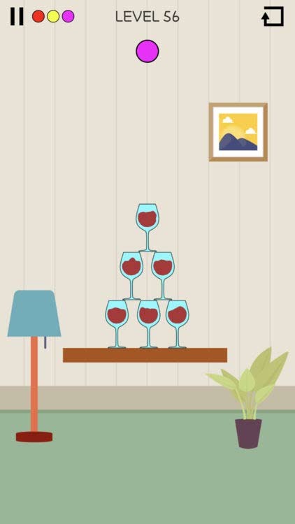 Chinh phục hàng trăm level thách thức của Spill It!