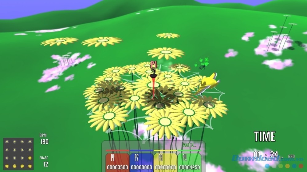 Ngắm nhìn đồ họa sặc sỡ của game âm nhạc Spin the Beat cho Mac và máy tính