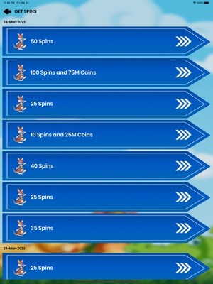 Spins and Coins Reward Links cung cấp rất nhiều link để bạn nhận spin miễn phí