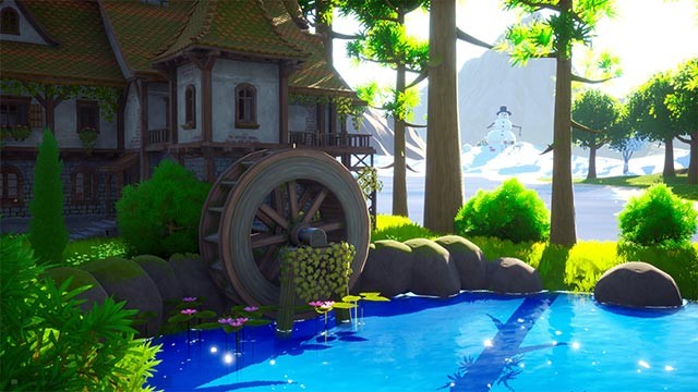 Thư giãn trong thế giới Aetheria rộng lớn, kỳ vĩ nhưng cũng đầy bí ẩn