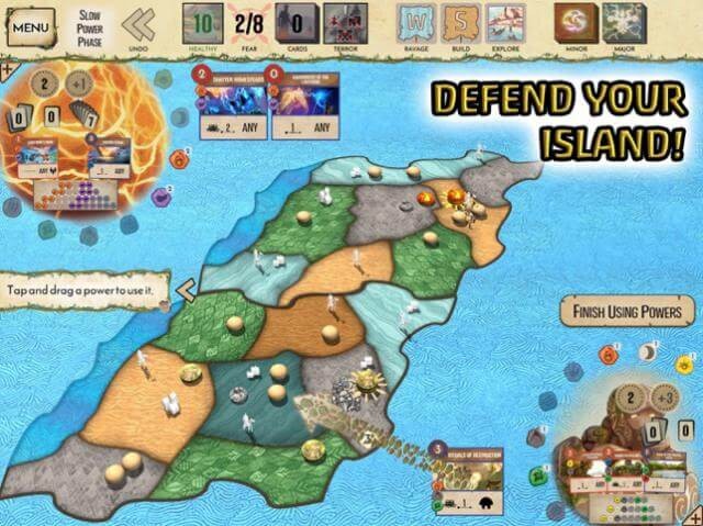 Chiến đấu bảo vệ hòn đảo của bạn trong game Spirit Island