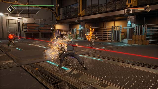 Lối chơi của Spirit X Strike game nhấn mạnh vào các combo tấn công và thời điểm ra đòn chí mạng