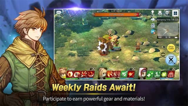 Tìm kiếm những vật phẩm tốt và trang bị giá trị khi khám phá hầm ngục trong Spiritwish