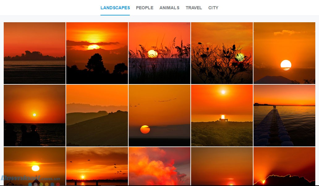 Kết quả hình phong cảnh