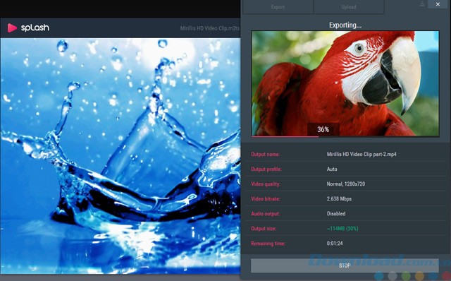 Chuyển đối video với Splash Pro