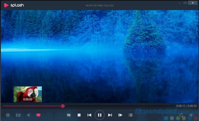 Chế độ tua thông minh của Splash Pro